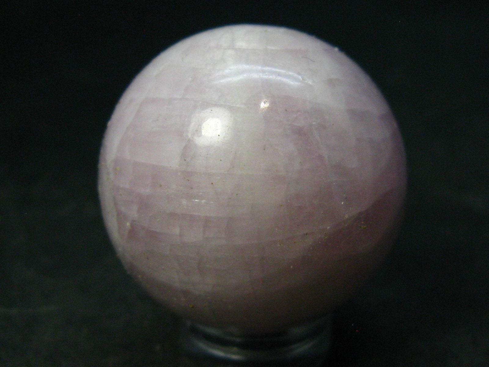 Pink Kunzite Spodumene Sphere From Brazil - 1.2" Pink Kunzite Spodumene Sphere From Brazil - 1.2"
