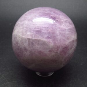 Rich Pinkish - Purple Kunzite Spodumene Sphere Ball From Brazil - 1.9" Rich Pinkish - Purple Kunzite Spodumene Sphere Ball From Brazil - 1.9"