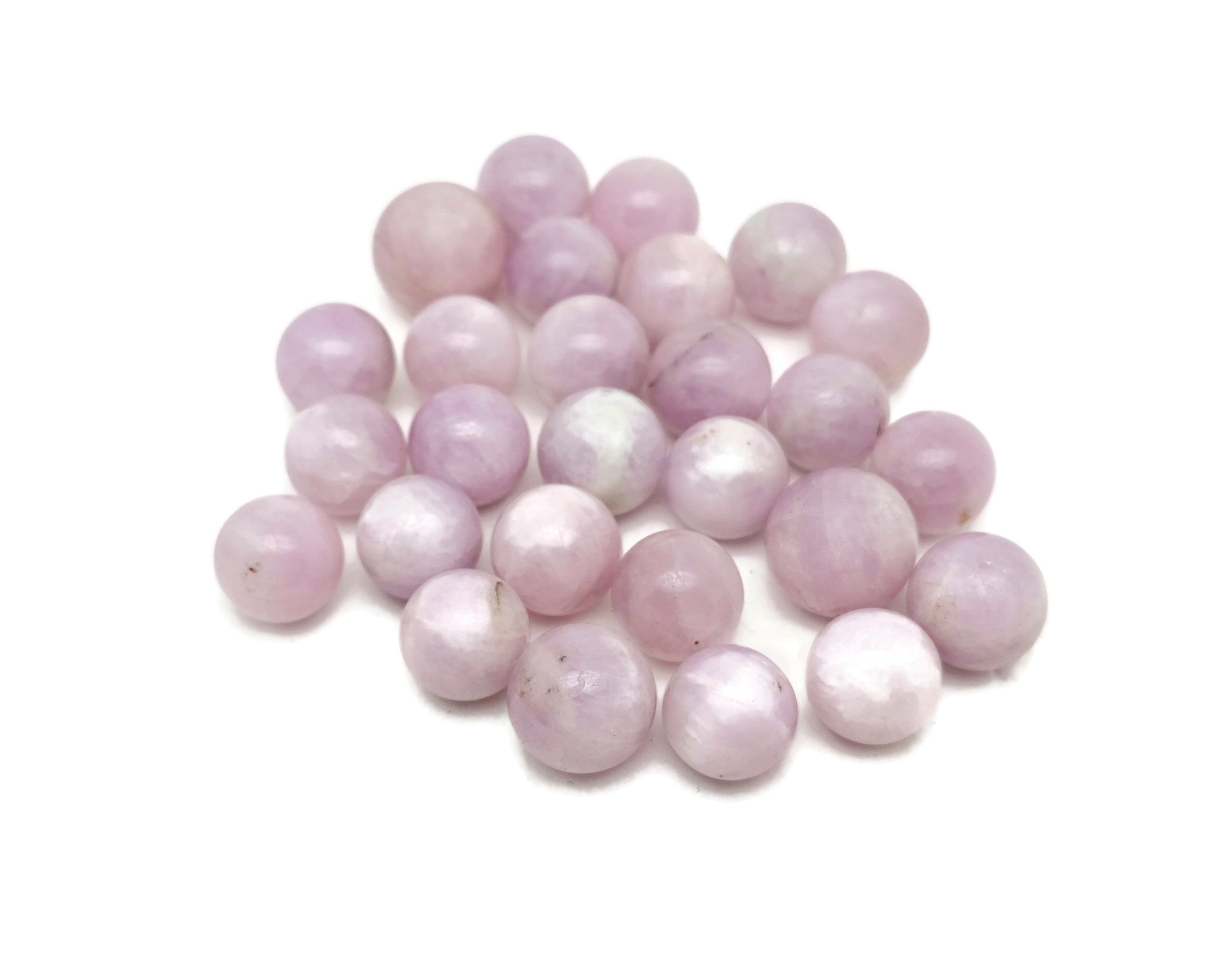 Kunzite Sphere Stone – Crystal Ball - Healing Crystal Stones – Meditation Crystal – 13-15mm - Sp1130