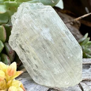Unicorn Kunzite Crystal from Pakistan, Heart Chakra Stone Unicorn Kunzite Crystal from Pakistan, Heart Chakra Stone