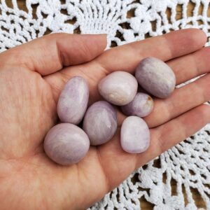 Kunzite- Tumbled- Crystal- Healing- Gemstone