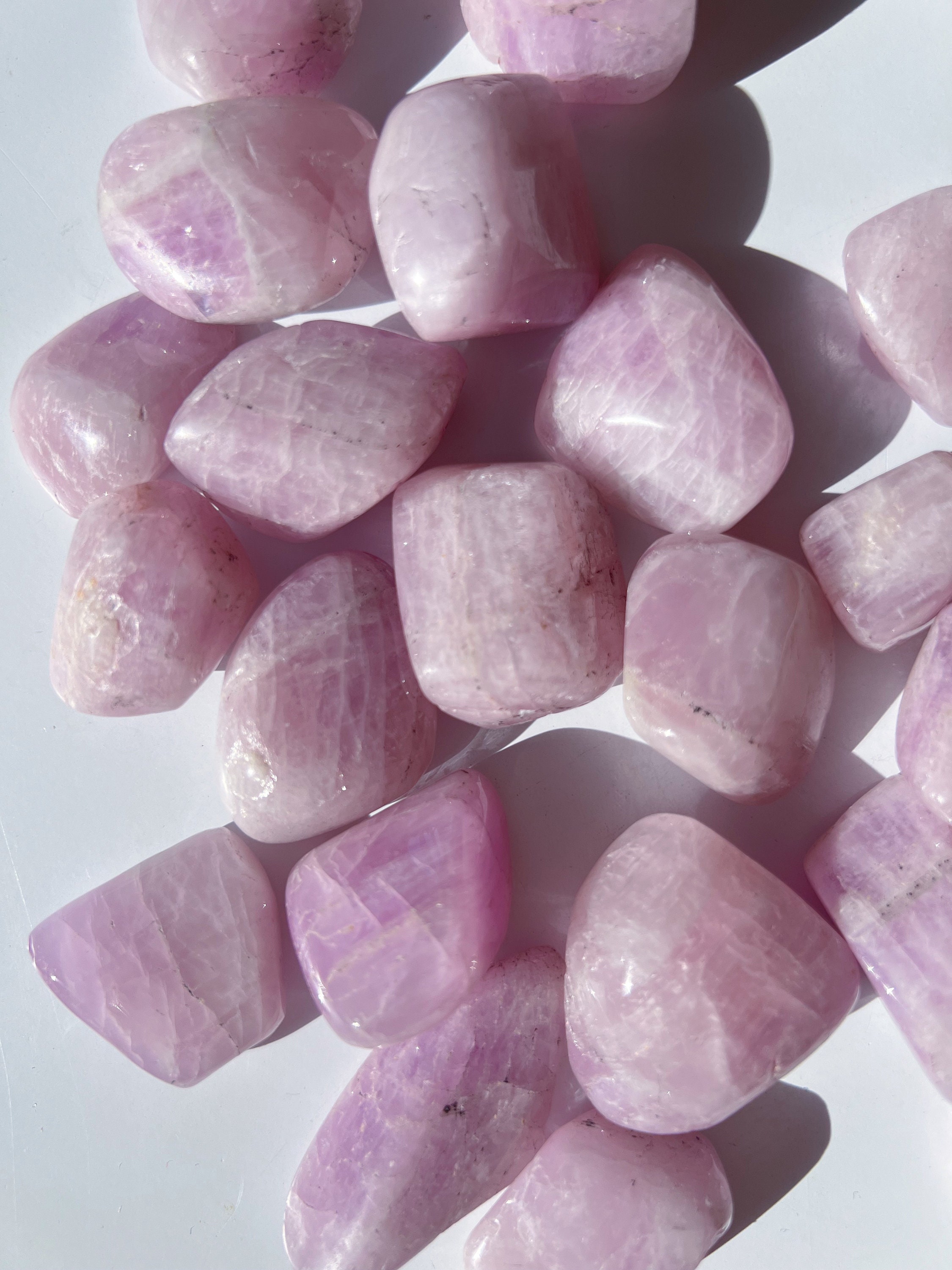 Kunzite Natural Aa Tumbles Large