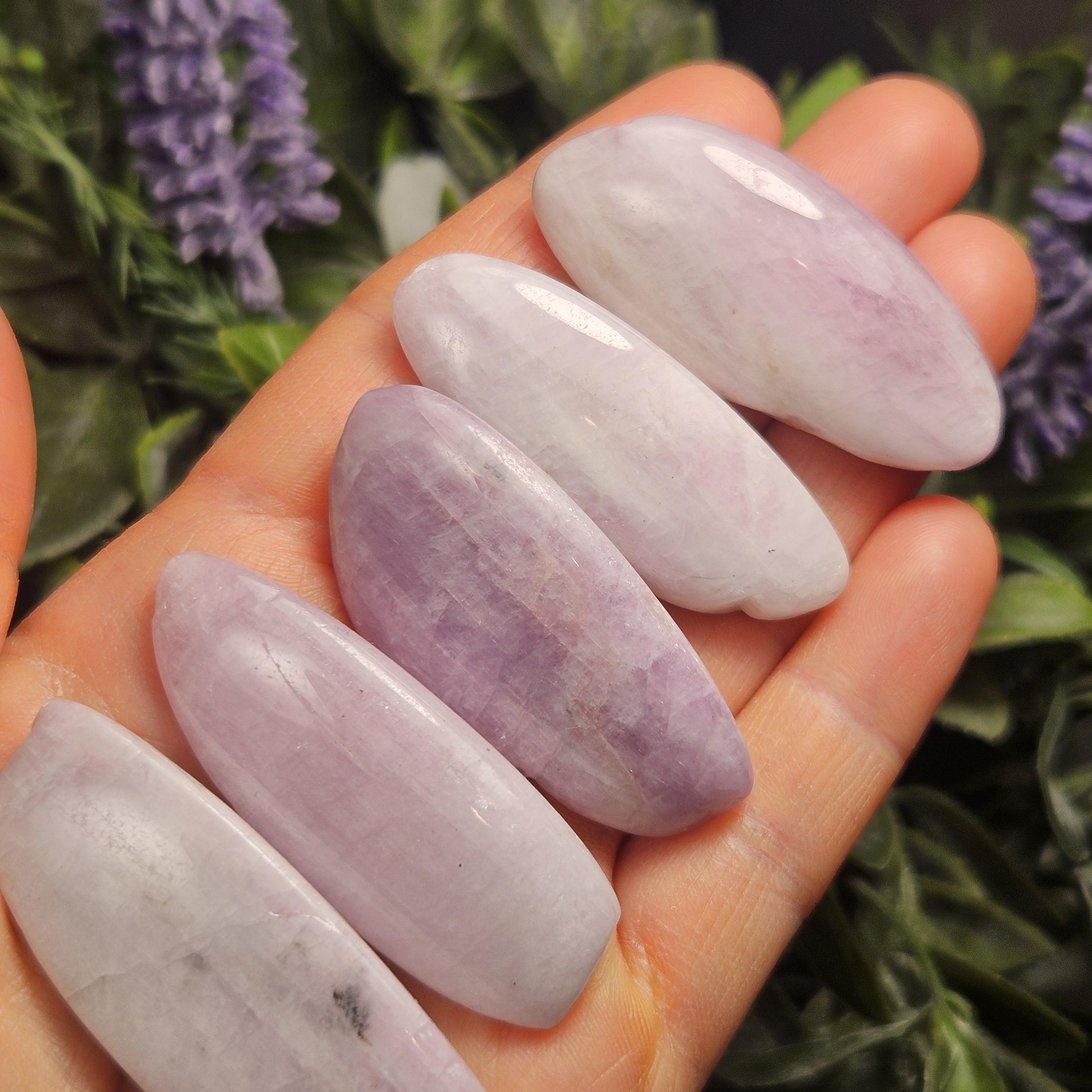 Kunzite Purple Crystal, 1.75"+ Tumbled Kunzite Specimen