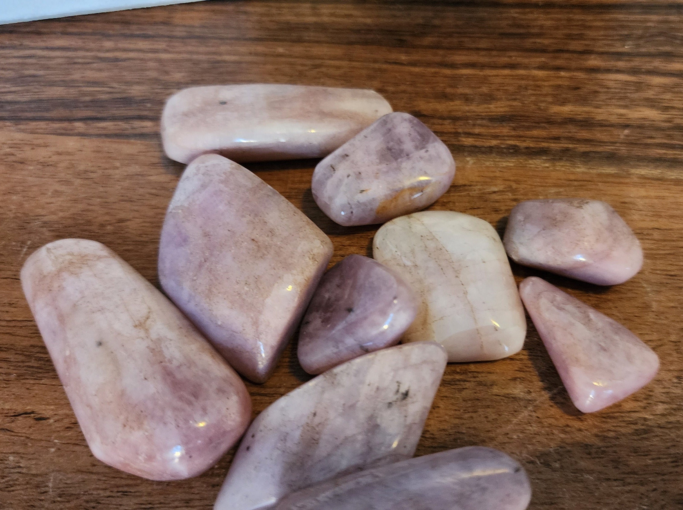 Kunzite, Tumbles, Tumbled Stone, Kunzite Lovers, Crystal Community, Crystal Life, Crystal Lovers, Metaphysical, Crystals, Crystal