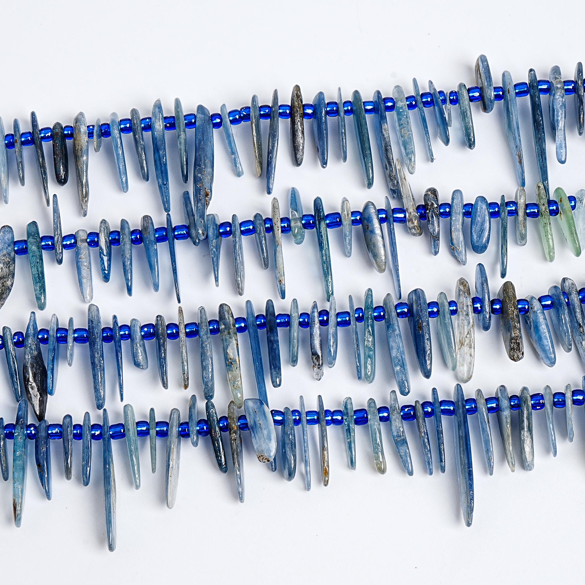 12-24x3-5mm Blue Kyanite Beads Grade Aa Natural Gemstone Stick Pebble Chip Loose Beads 15" Bulk Lot Options 12-24x3-5mm Blue Kyanite Beads Grade Aa Natural Gemstone Stick Pebble Chip Loose Beads 15" Bulk Lot Options
