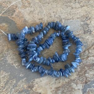 Kyanite Chip Beads, 6 to 10mm approx. 15 inch strand