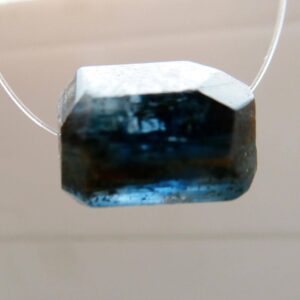 Blue Kyanite Rectangle Tube 13mm Bead- Chunky Focal Raw Gemstone-natural Craft Beads-jewelry Making