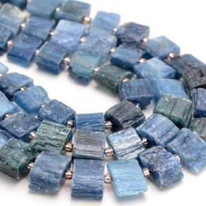 Kyanite Genuine Natural Rough Rectangle Gemstone Grade Aaa Rough Slice Rectangle (a216)