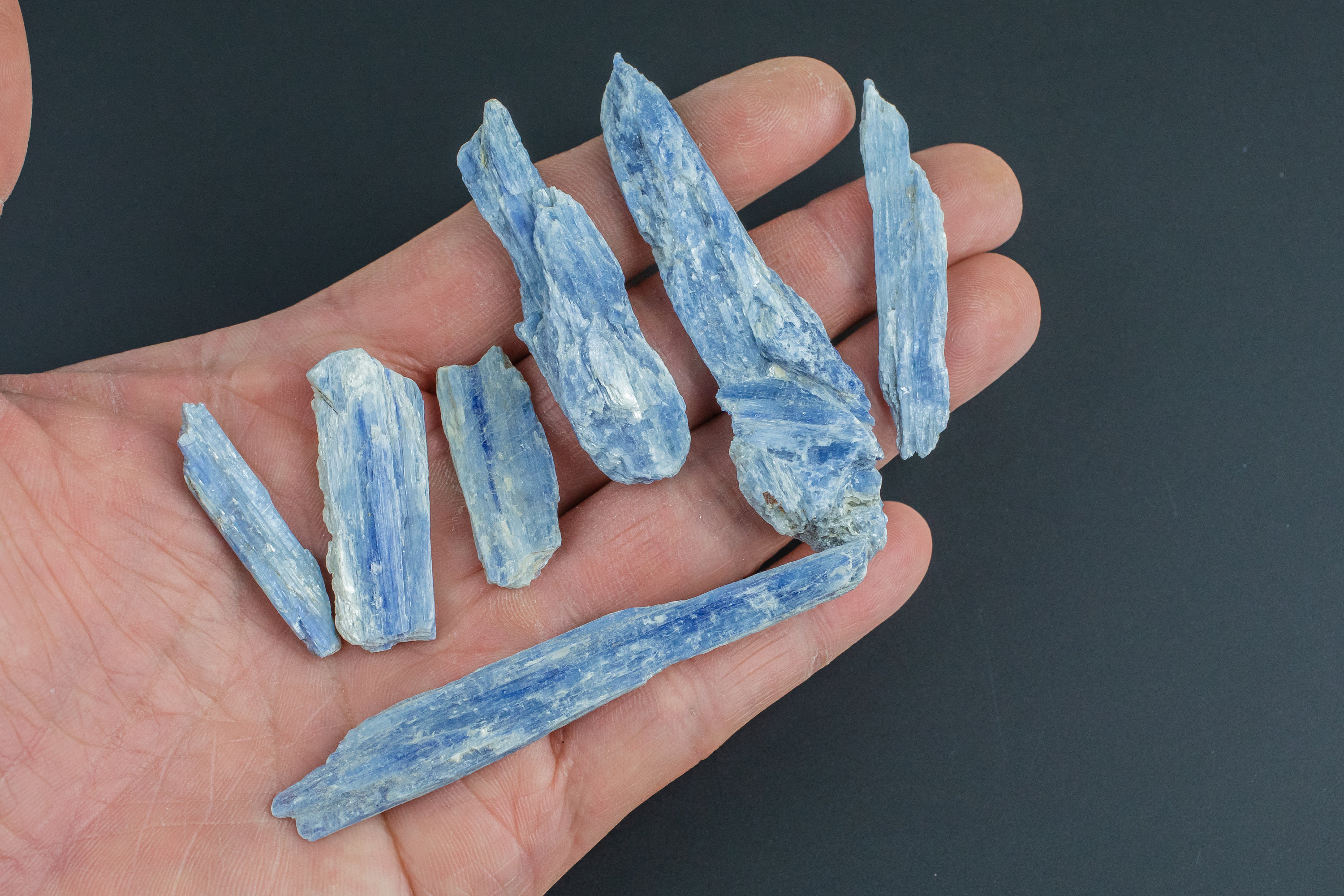 Natural Kyanite Freeform Shard- Natural Shape- 1 Pc - 0.8-2 Inch Size- Natural Shape