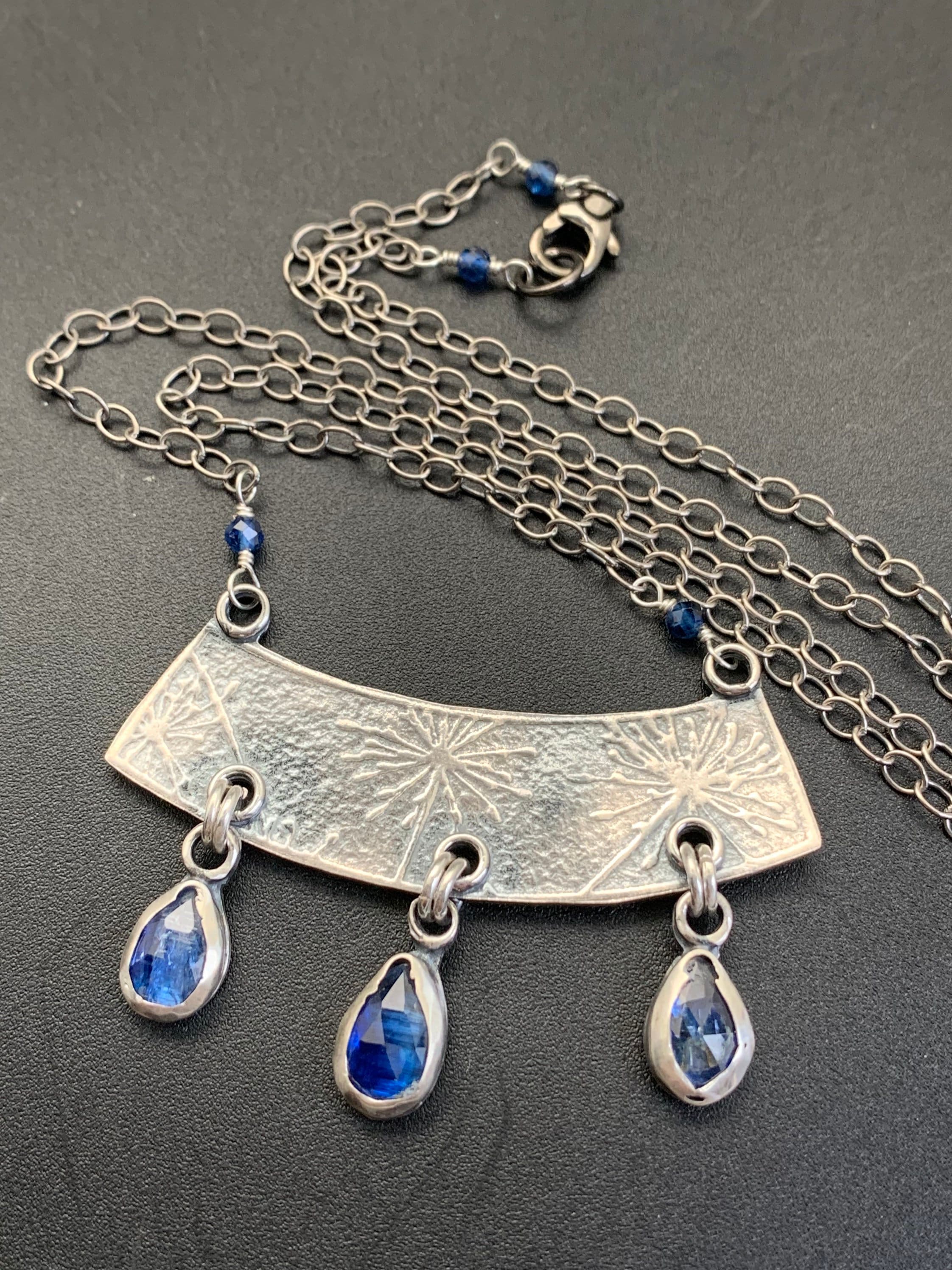 Blue Kyanite Artisan Necklace
