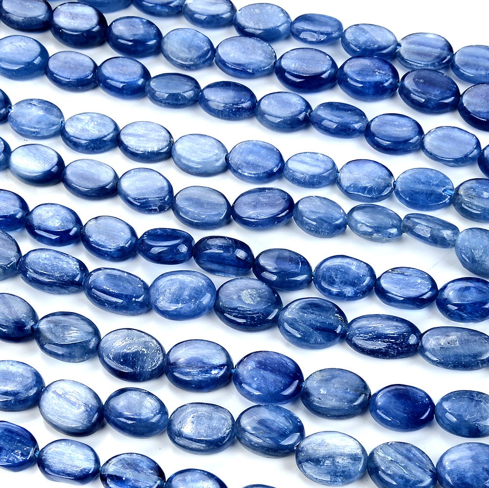 Natural Blue Kyanite Gemstone Grade Aaa Oval 8x6mm 9x7mm 10x8mm 12x8mm Loose Beads (p85) Natural Blue Kyanite Gemstone Grade Aaa Oval 8x6mm 9x7mm 10x8mm 12x8mm Loose Beads (p85)