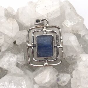 Abstract Kyanite Pendant