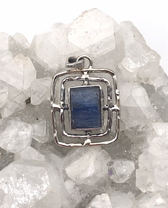Abstract Kyanite Pendant