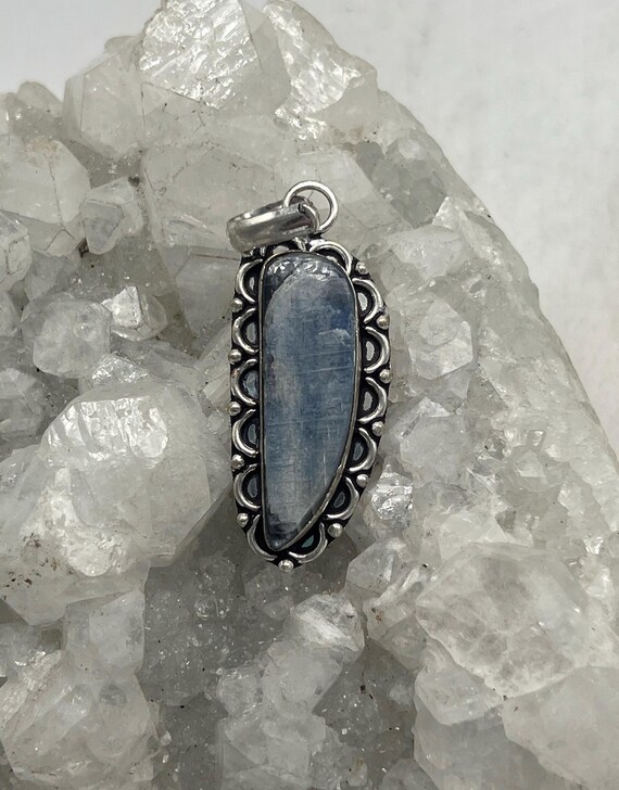 Abstract Kyanite Pendant