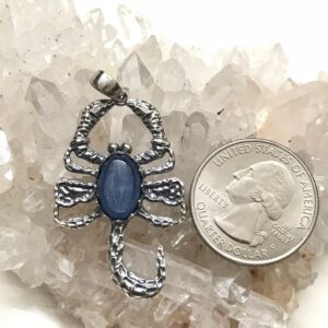 Amazing Kyanite Scorpion Pendant