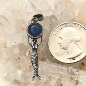 Beautiful Kyanite Mermaid Pendant