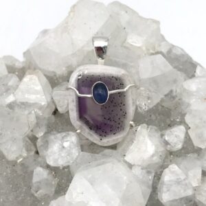 Super 23 Slice and Kyanite Pendant