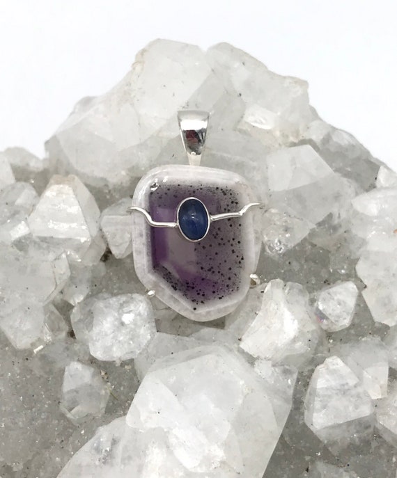 Super 23 Slice And Kyanite Pendant