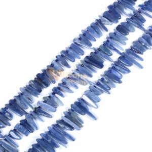 Kyanite 20-40mm Long Chips Stick Loose Beads DIY Jewelry Making Beads Strand 16 Inches