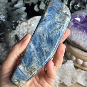 Large Polished Kyanite Free Form Style Wand