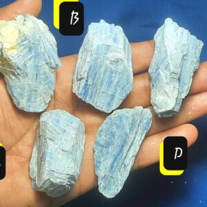Aaa Blue Kyanite Rough Gemstone: Natural Raw Specimens