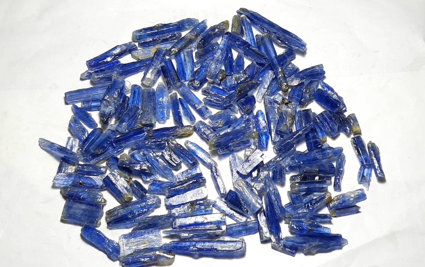 Aaa Blue Kyanite Rough Gemstone: Natural Raw Crystal Specimens