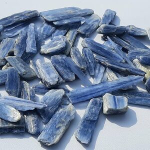 Aaa Blue Kyanite Rough Gemstone: Natural Raw Crystal Specimens