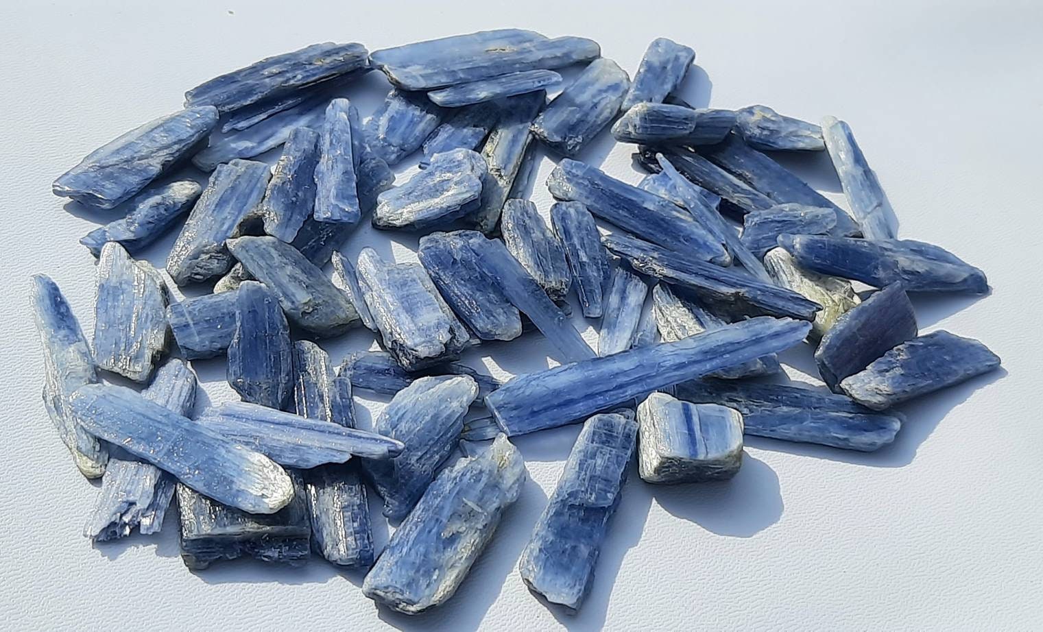 Aaa Blue Kyanite Rough Gemstone: Natural Raw Crystal Specimens