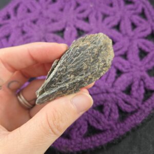 Black Kyanite Fan Blade Cluster Crystal Stones Crystals Rough Natural