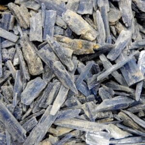 Blue Kyanite Blades, Natural Healing Stone Specimen From Brazil