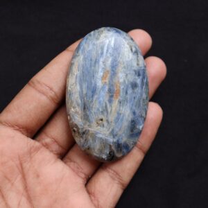 Blue Kyanite Crystal Confidence Stone, Palmstone Kyanite Healing Crystal Blue Natural Crystal, Rough Kyanite, Rough Crystal, Kyanite Chakra.