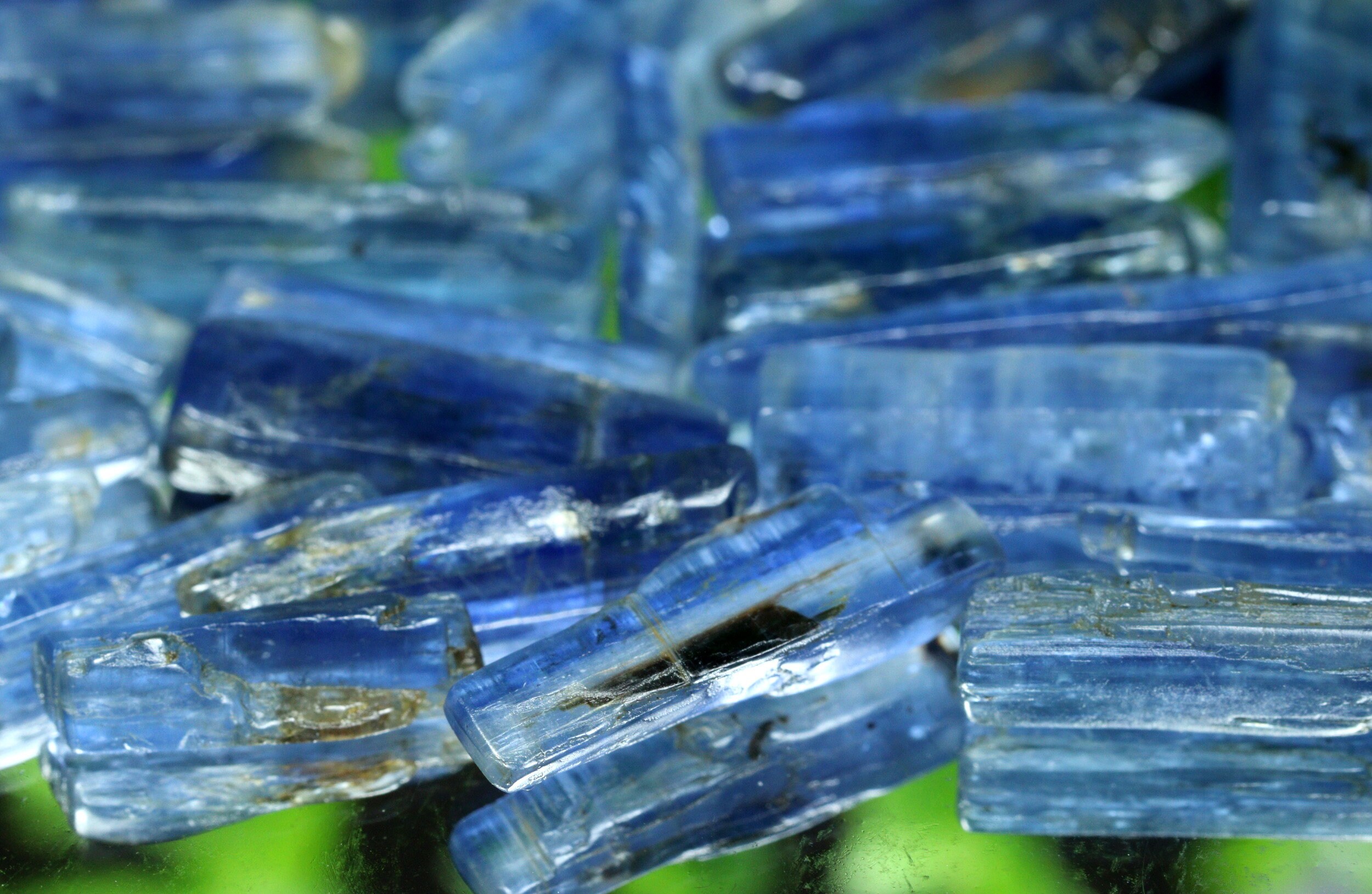 Raw Blue Kyanite Crystal: Healing Stone, Chakra Stone (11x4 To 32x3mm)