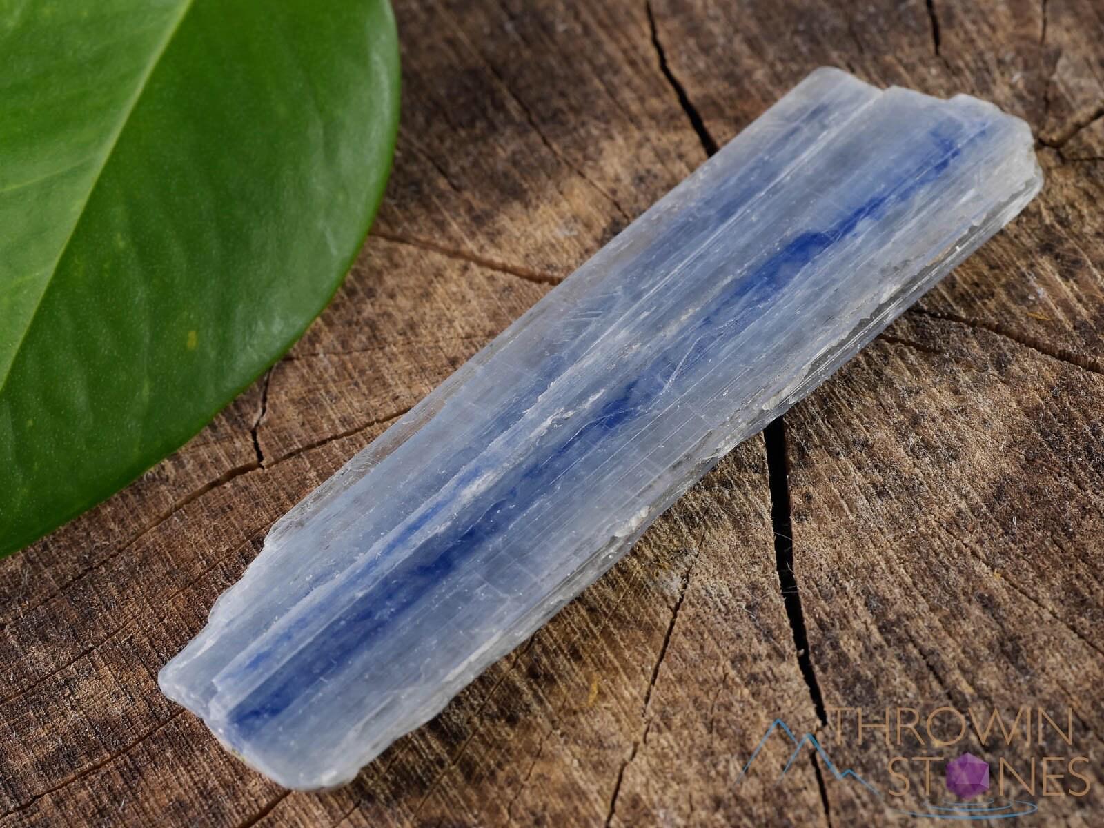 Raw Blue Kyanite Crystal : Rough Gemstone Blades For Jewelry Making, Rock Collecting, E0762 Raw Blue Kyanite Crystal : Rough Gemstone Blades For Jewelry Making, Rock Collecting, E0762