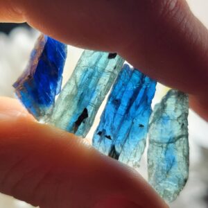 Gemmy Blue Kyanite Crystal - Blue Kyanite - Blue Kyanite Stone - Blue Kyanite Blades - Blue Kyanite Raw - Kyanite Crystal - Blue Kyanite Raw