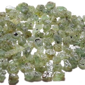 Natural Mint Kyanite Rough Gemstone: Unpolished Healing Crystals Slices Slab Rock Chunk Specimens Raw