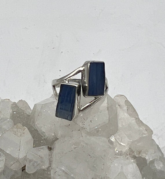 Rough Kyanite Ring, Size 7