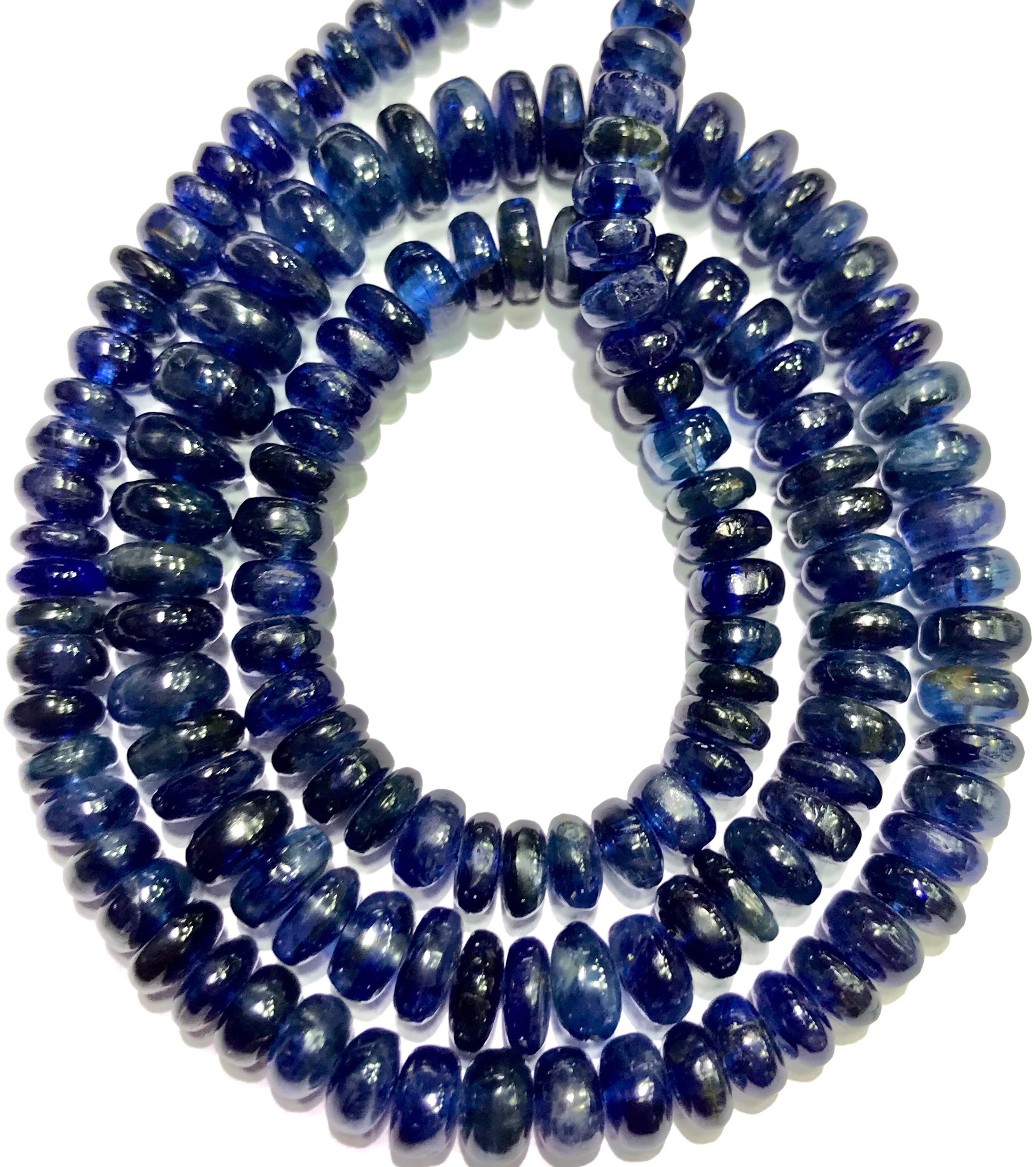Aaa+ Blue Kyanite Smooth Rondelle Beads Natural Blue Kyanite Gemstone Beads 5/7mm Kyanite Smooth Beads Kyanite Rondelle Beads Wholesale Bead Aaa+ Blue Kyanite Smooth Rondelle Beads Natural Blue Kyanite Gemstone Beads 5/7mm Kyanite Smooth Beads Kyanite Rondelle Beads Wholesale Bead