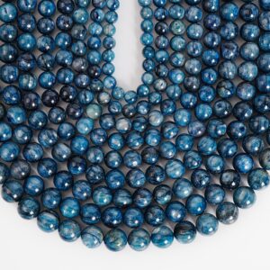 7MM 8MM 9MM 10MM 11MM 12MM Blue Kyanite Smooth Round Beads Grade A Gemstone Full Strand 15" Loose Beads Bulk Lot Options for jewelry making 7MM 8MM 9MM 10MM 11MM 12MM Blue Kyanite Smooth Round Beads Grade A Gemstone Full Strand 15" Loose Beads Bulk Lot Options for jewelry making