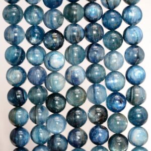 8-9mm Blue Kyanite Gemstone Grade Aa Round Loose Beads 7 Inch Half Strand (80007396-a260) 8-9mm Blue Kyanite Gemstone Grade Aa Round Loose Beads 7 Inch Half Strand (80007396-a260)