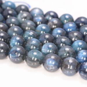 8mm Blue Kyanite Gemstone Grade AA Blue Round Beads 7 inch Half Strand LOT 1,2,6,12 and 50 (80005731-346) 8mm Blue Kyanite Gemstone Grade AA Blue Round Beads 7 inch Half Strand LOT 1,2,6,12 and 50 (80005731-346)