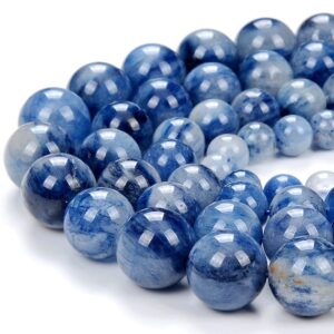 Kyanite Gemstone Grade AA Round 8MM 9MM 10MM 11MM 12MM 13MM 14MM Loose Beads 7 inch Half Strand BULK LOT 1,2,6,12 and 50 (D358) Kyanite Gemstone Grade AA Round 8MM 9MM 10MM 11MM 12MM 13MM 14MM Loose Beads 7 inch Half Strand BULK LOT 1,2,6,12 and 50 (D358)