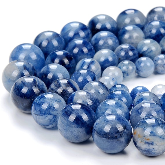 Kyanite Gemstone Grade Aa Round 8mm 9mm 10mm 11mm 12mm 13mm 14mm Loose Beads 7 Inch Half Strand Bulk Lot 1,2,6,12 And 50 (d358) Kyanite Gemstone Grade Aa Round 8mm 9mm 10mm 11mm 12mm 13mm 14mm Loose Beads 7 Inch Half Strand Bulk Lot 1,2,6,12 And 50 (d358)
