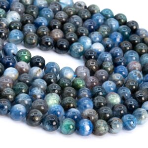 Genuine Natural Green Blue Kyanite Loose Beads Grade A Round Shape 4mm 5mm 6mm 7mm 8mm 9mm 10mm 11mm 12mm Genuine Natural Green Blue Kyanite Loose Beads Grade A Round Shape 4mm 5mm 6mm 7mm 8mm 9mm 10mm 11mm 12mm