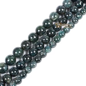 Green Kyanite Round Loose Gemstone Beads 6mm 8mm 10mm Green Kyanite Round Loose Gemstone Beads 6mm 8mm 10mm