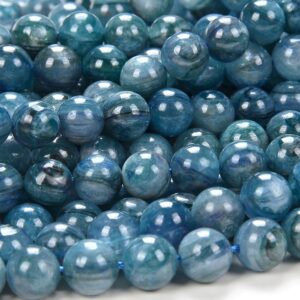 Natural Kyanite Gemstone Grade Aaa Round 5mm 6mm 7mm 8mm 9mm Loose Beads (d123)