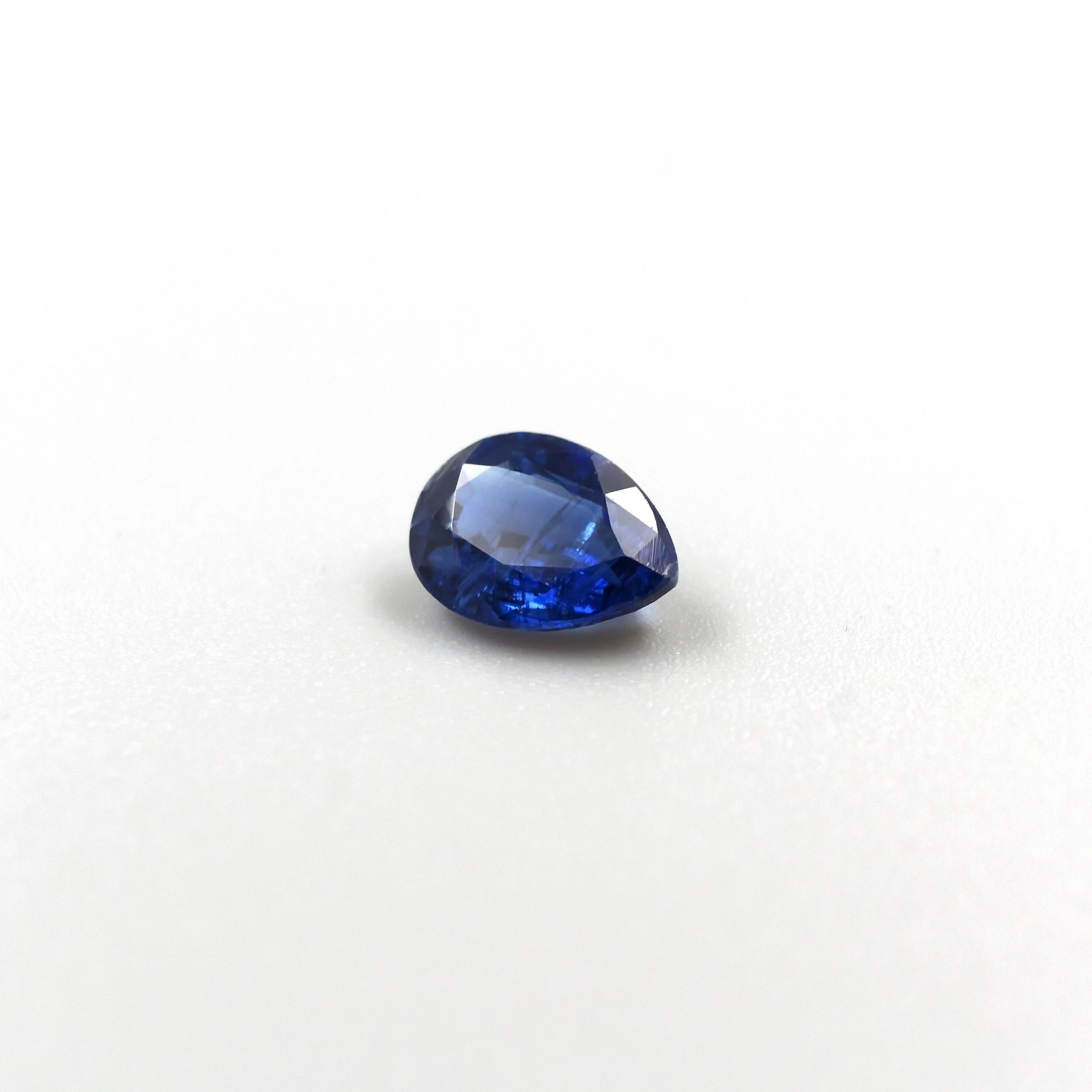 Pear Cut Blue Kyanite Gemstone 6x8mm Natural Loose Stone 1.49ct Jewelry Making