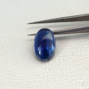Royal Blue Kyanite Loose Stone 10ct Oval Cut Natural Gemstone 10x16mm