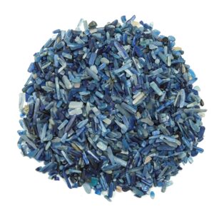 Kyanite Chips – Gemstone Chips – Crystal Semi Tumbled Chips - Bulk Crystal - 2-6mm - CP1130