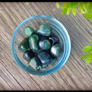 Tumbled Green Kyanite Tumbled Green Kyanite