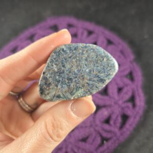 Natural Blue Green Kyanite Tumbled Stone Crystal Pakistan